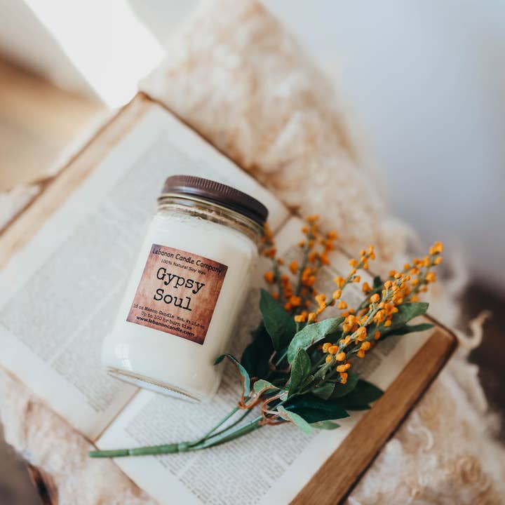 Lebanon Candle Company - Wholesale Jar/Filled Candle - Gypsy Soul Candle3