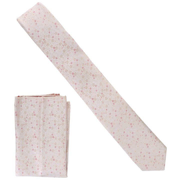 Dubal Brothers - Wholesale Necktie - Men's - Skinny Design Necktie & Pocket Square by Vittorio Farina52