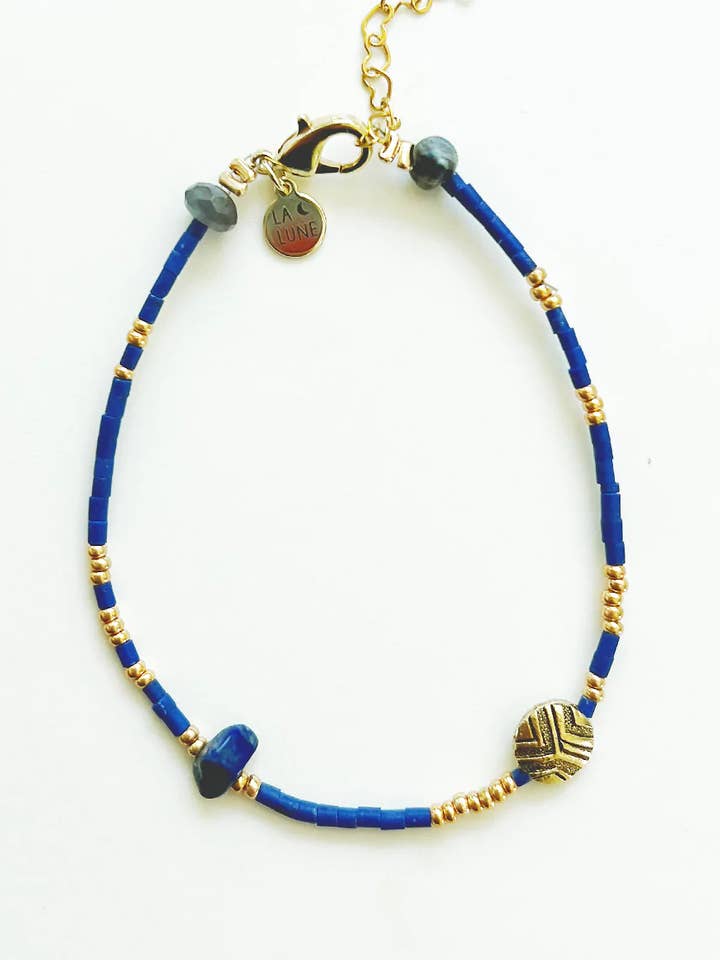 NEPTUN UPCYCLED LUKSUS ARMBÅND for engroshandel hos LA LUNE Sustainable Jewels