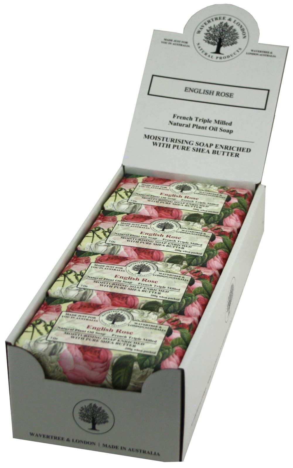 Wavertree & London - Wholesale Bar Soap - Wavertree & London English Rose Luxury Soap Bars1