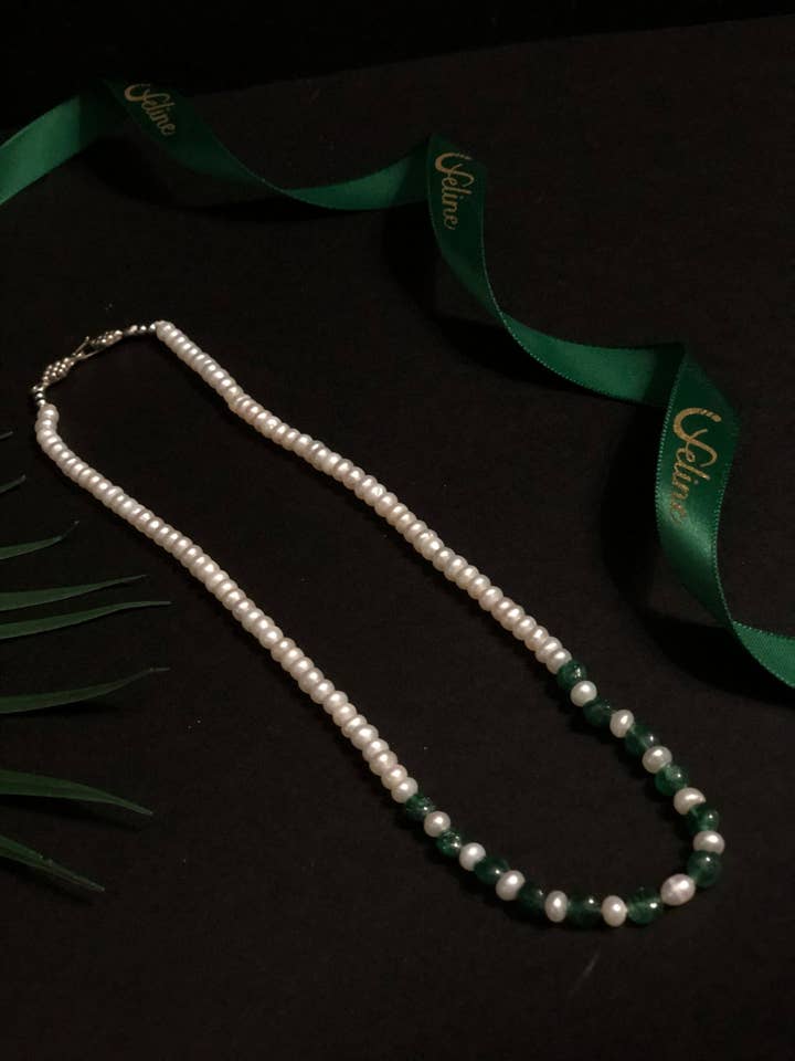 Tarion Pearl Necklace for wholesale by Feline Jewelry Studio Universe