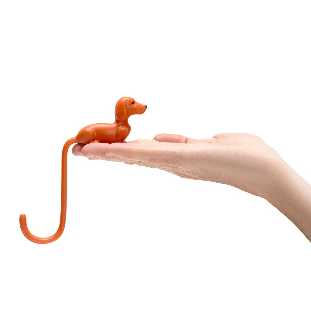 Monkey Business Design USA LLC - Wholesale Wall Hook - Dog Tail Hook For Computer Accessories | Rusty7