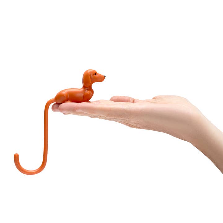Monkey Business Design USA LLC - Wholesale Wall Hook - Dog Tail Hook For Computer Accessories | Rusty7
