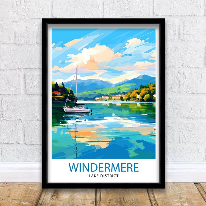 Lake Windermere Travel Poster and other Purchase wholesale windwool bandage. Free returns & net 60 terms on Faire trending on Faire.