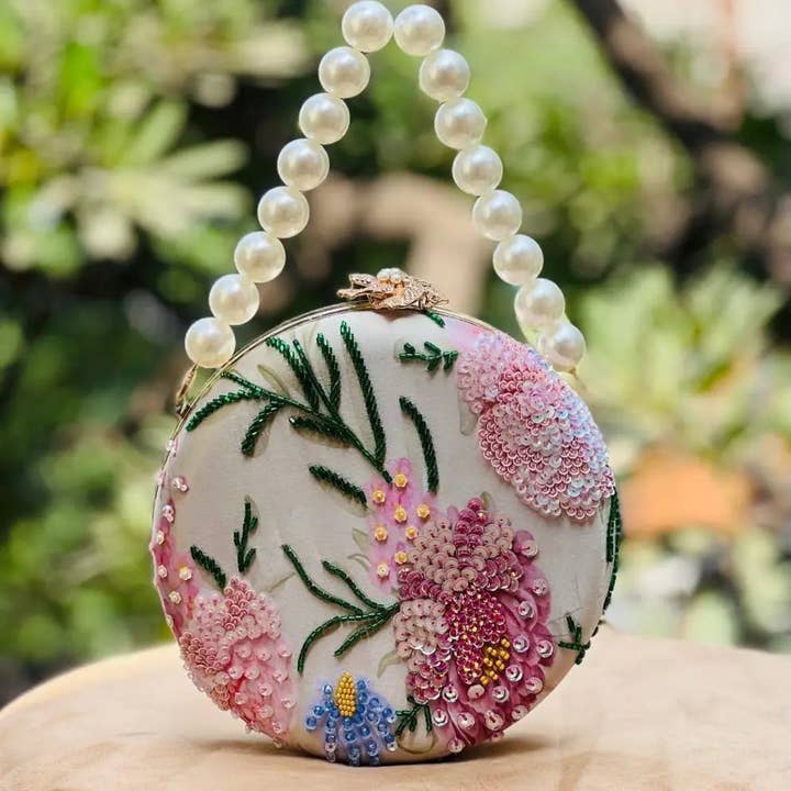 Cira Floral Circular Bag for wholesale by ACUS