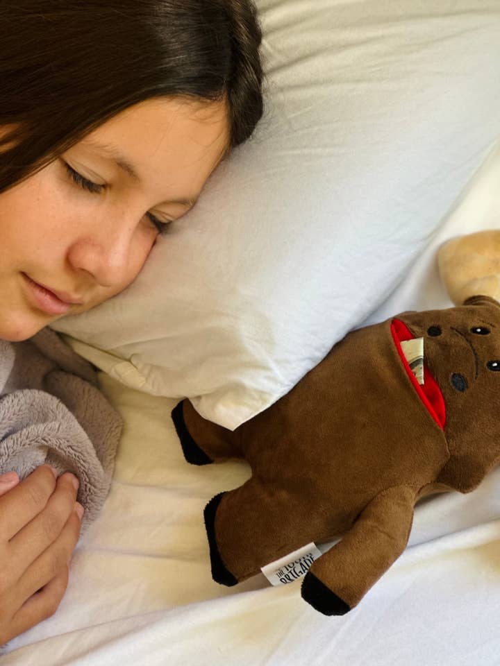 Brindilles Brun Élan Fée des Dents Coussin en Peluche Meilleur Cadeau Jouet pour la vente par The Tooth Brigade