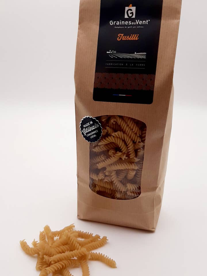 Fusilli nature 700g para venta al por mayor de GRAINES AU VENT