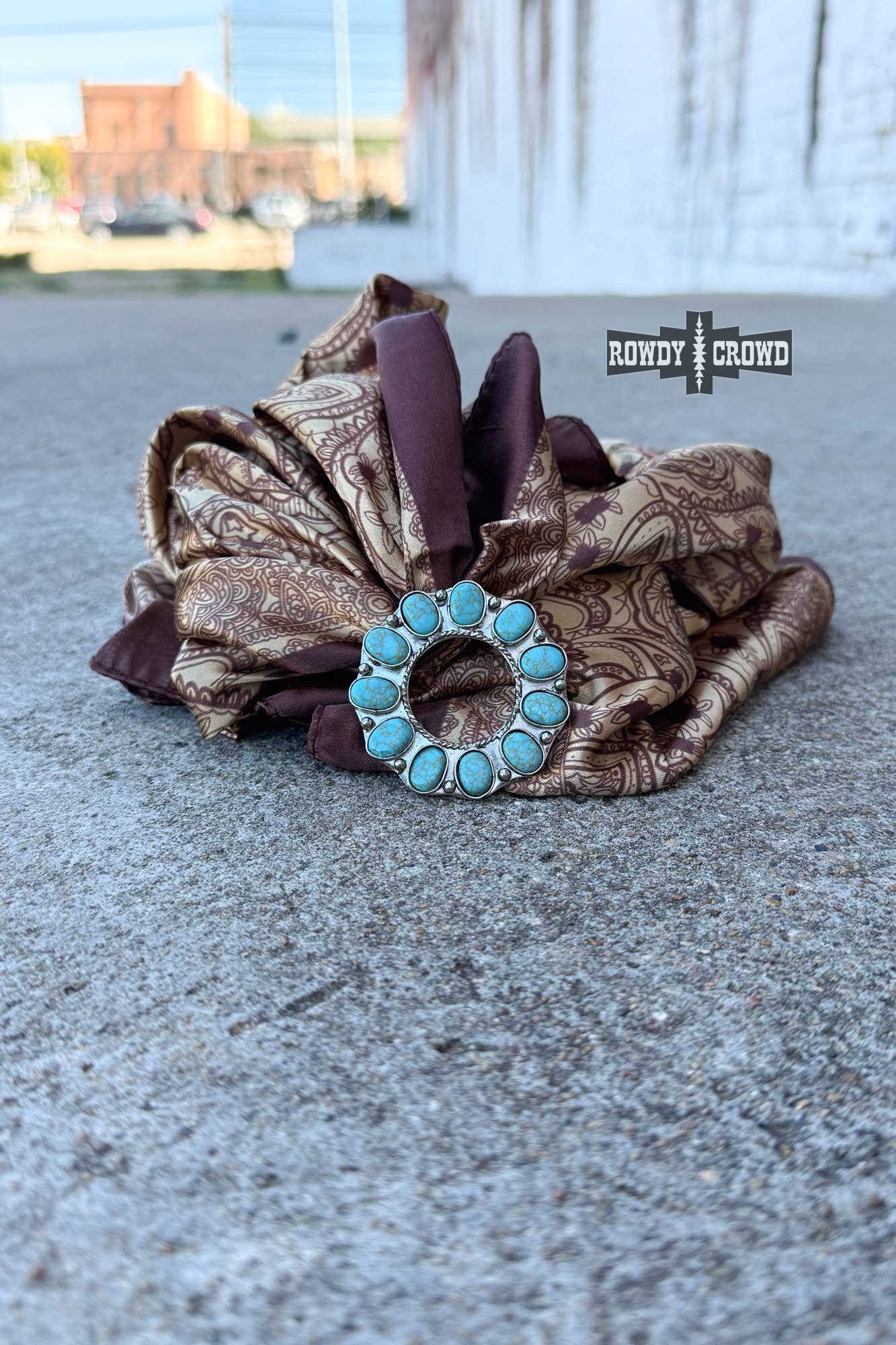 Rowdy Crowd Clothing - Wholesale Scarf Clip - Women's - Panhandle Scarf Slide1