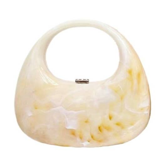 Retro Mod Acrylic Clutch Handbag for wholesale by Lipstick & Chrome