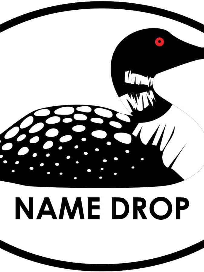 Magnet-ND-Loon B/W for wholesale by Custom Decor