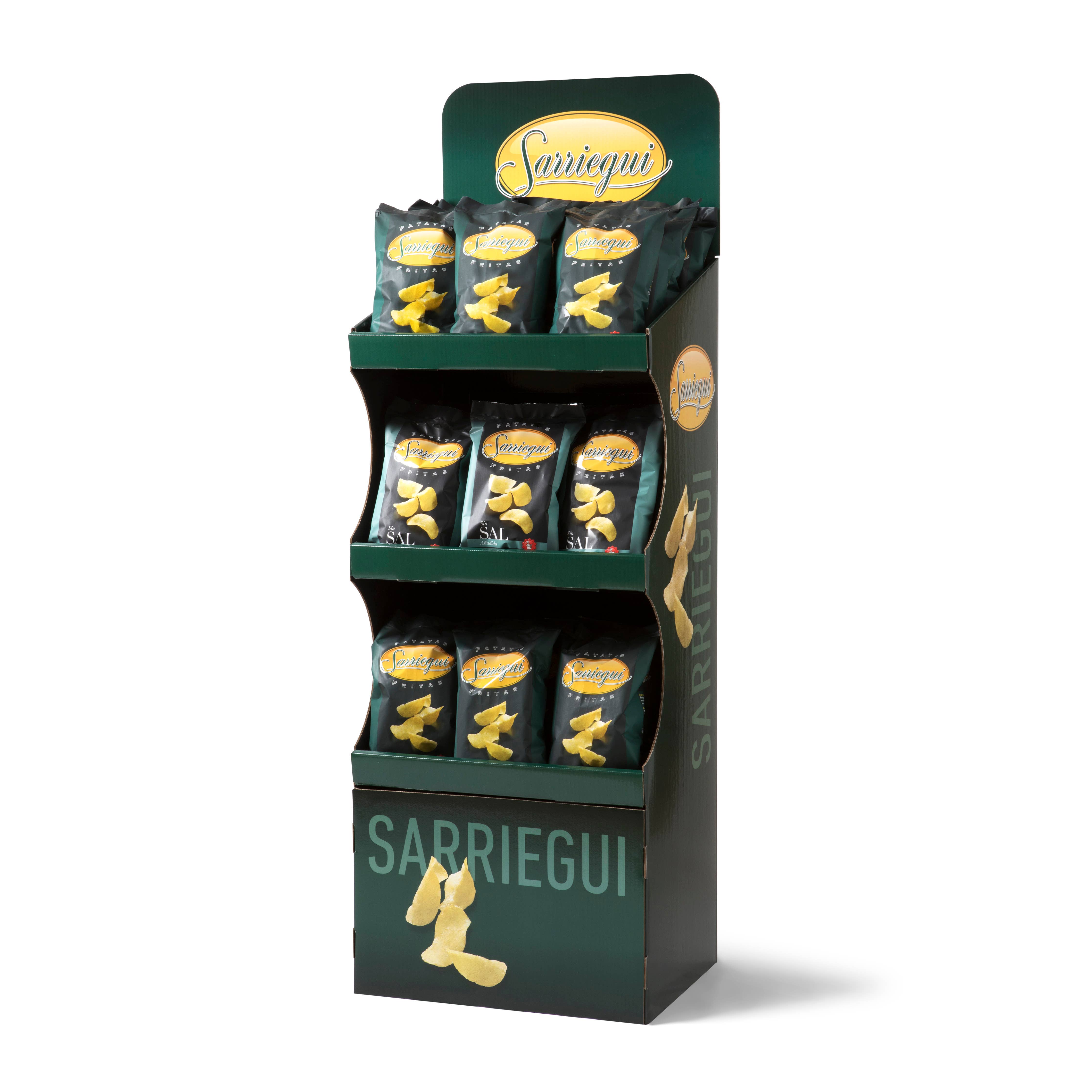 Chips Sarriegui - Wholesale Chips - Aardappelchips 150 g in extra vierge olijfolie met zout4