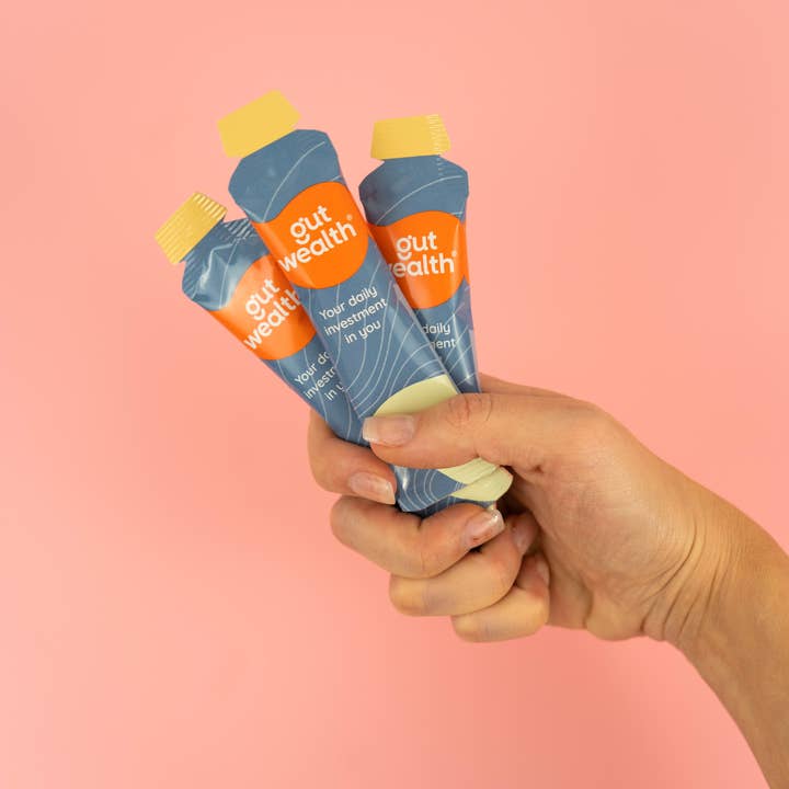 Gutsy Health LTD – wholesale Oral supplement/vitamin – Gut Wealth® daily liquid supplement 14 pack | 2 week supply4