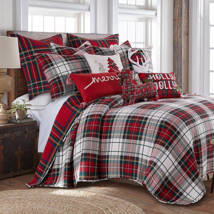 Levtex Home - Wholesale Quilt - Spencer Plaid Quilt