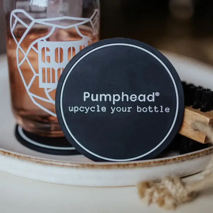 Pumphead® - upcycle your bottle - Wholesale Coasters - Non-slip coaster0