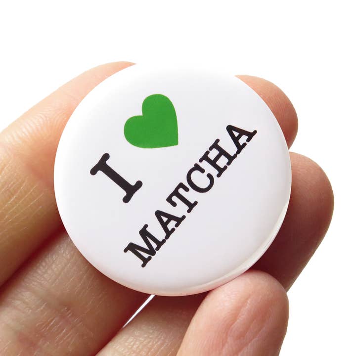 ADORO MATCHA Botão de Alfinete Presente de Latte de Chá Verde por atacado de Word For Word Factory