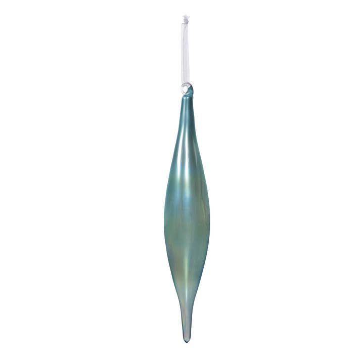 Promo Park Hill Collection Northern Sky Blue Glass Pinnacle for wholesale by Park Hill Collection