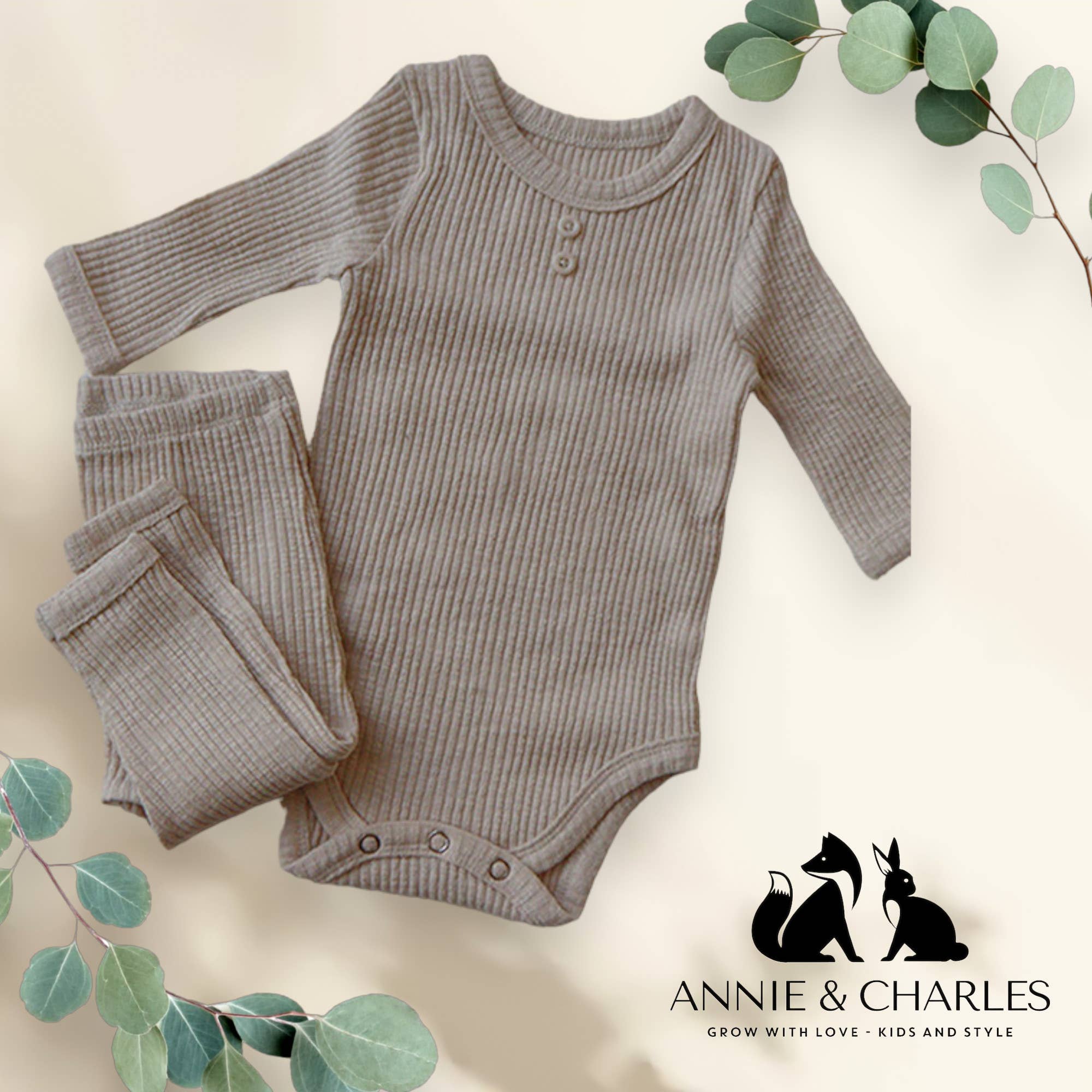 Annie & Charles - Vente Ensemble de vêtements – bébé - Ensemble de vêtements pour bébé en coton biologique Annie & Charles®6