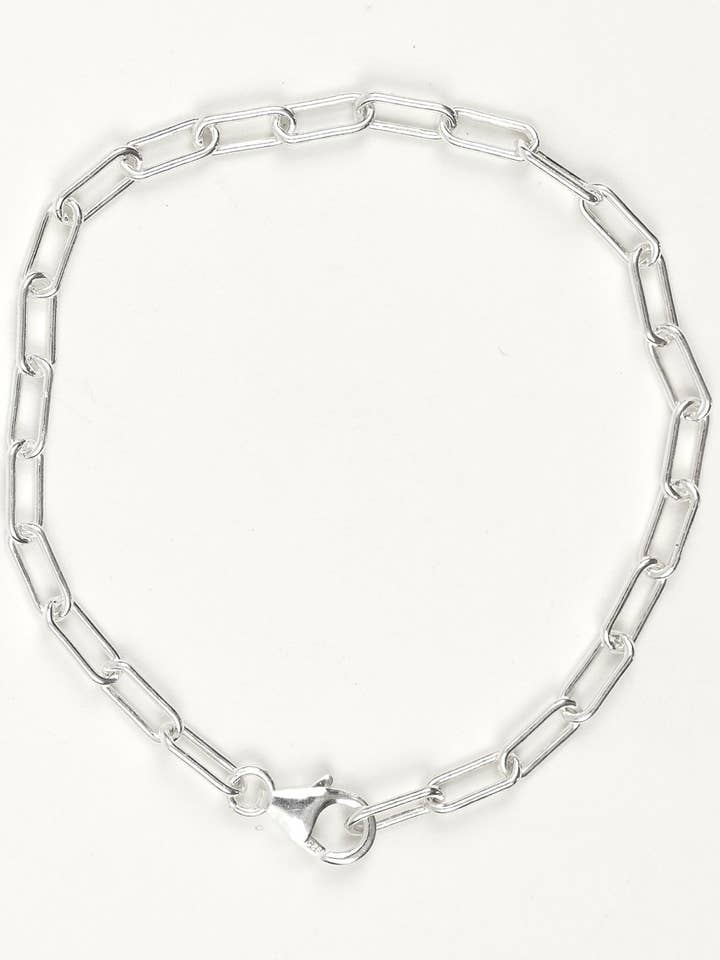 Bracelet chaîne en argent 925 pour la vente par Emilie Pesch