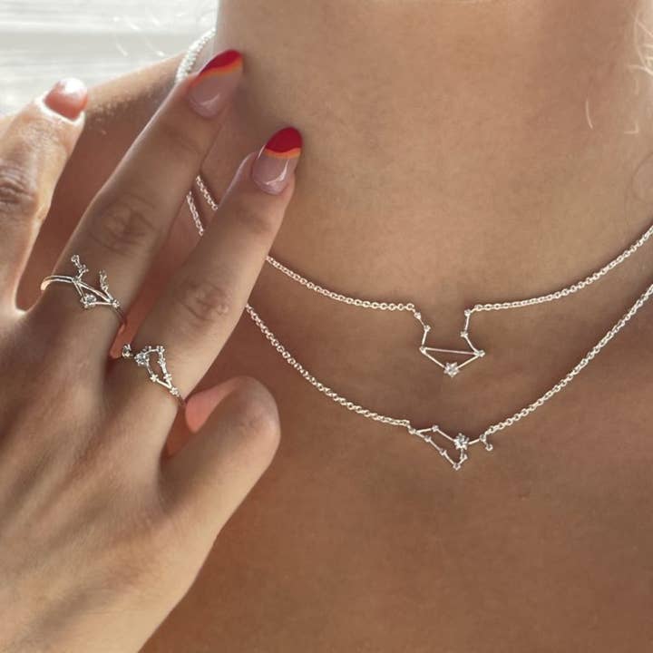 World End Imports Jewelry & Gifts - Wholesale Jewelry Set - RG Box Constellation (36Pcs) - 111