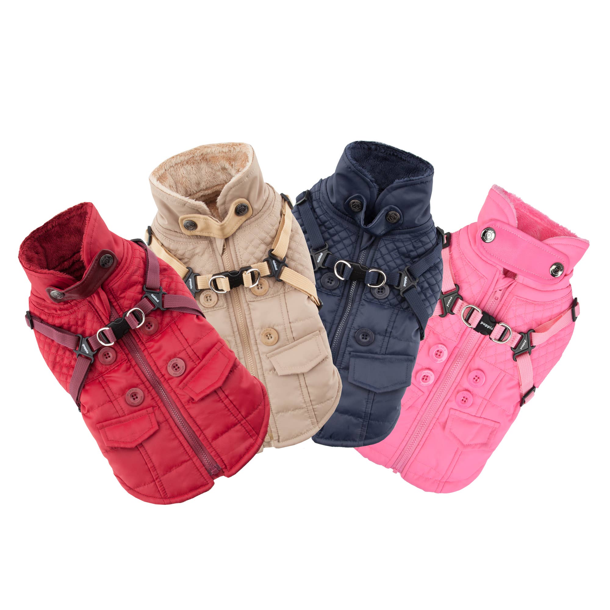Puppia International Inc. - Wholesale Pet Coat - Dog - WILKES WINTER DOG COAT INTEGRATED HARNESS12