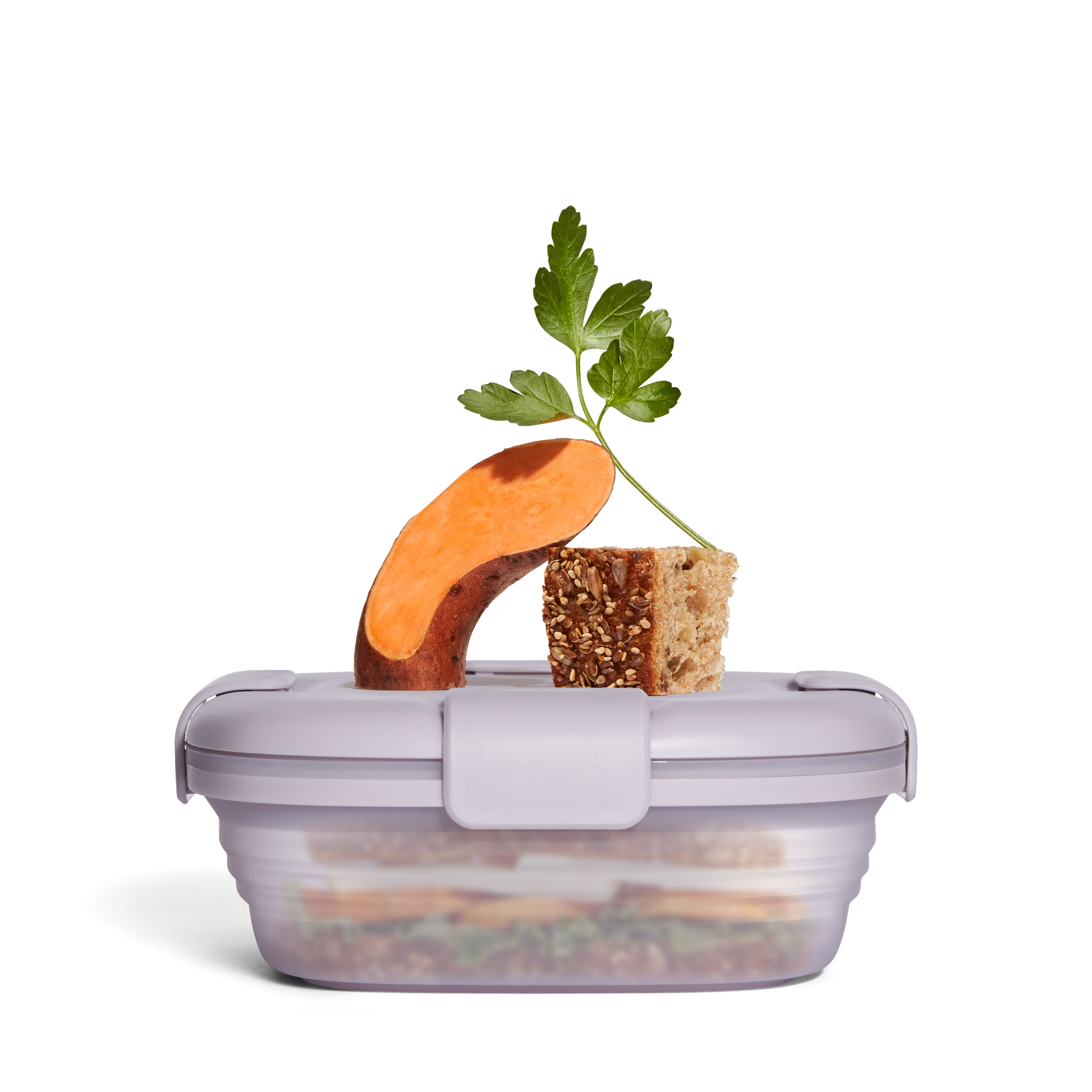 Stojo - Wholesale Lunch Bag/Box - 24oz Translucent Box - Collapsed Packaging11