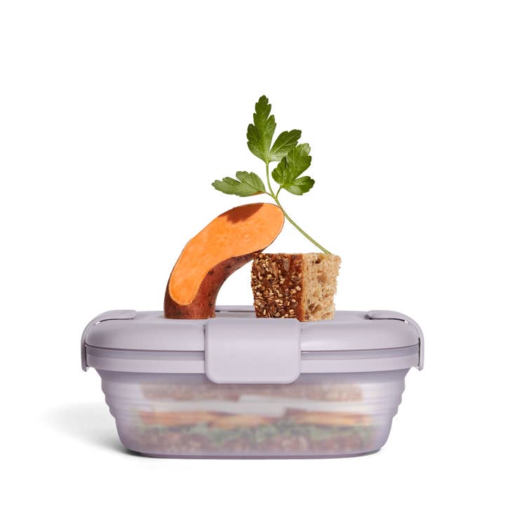 Stojo - Wholesale Lunch Bag/Box - 24oz Translucent Box - Collapsed Packaging11