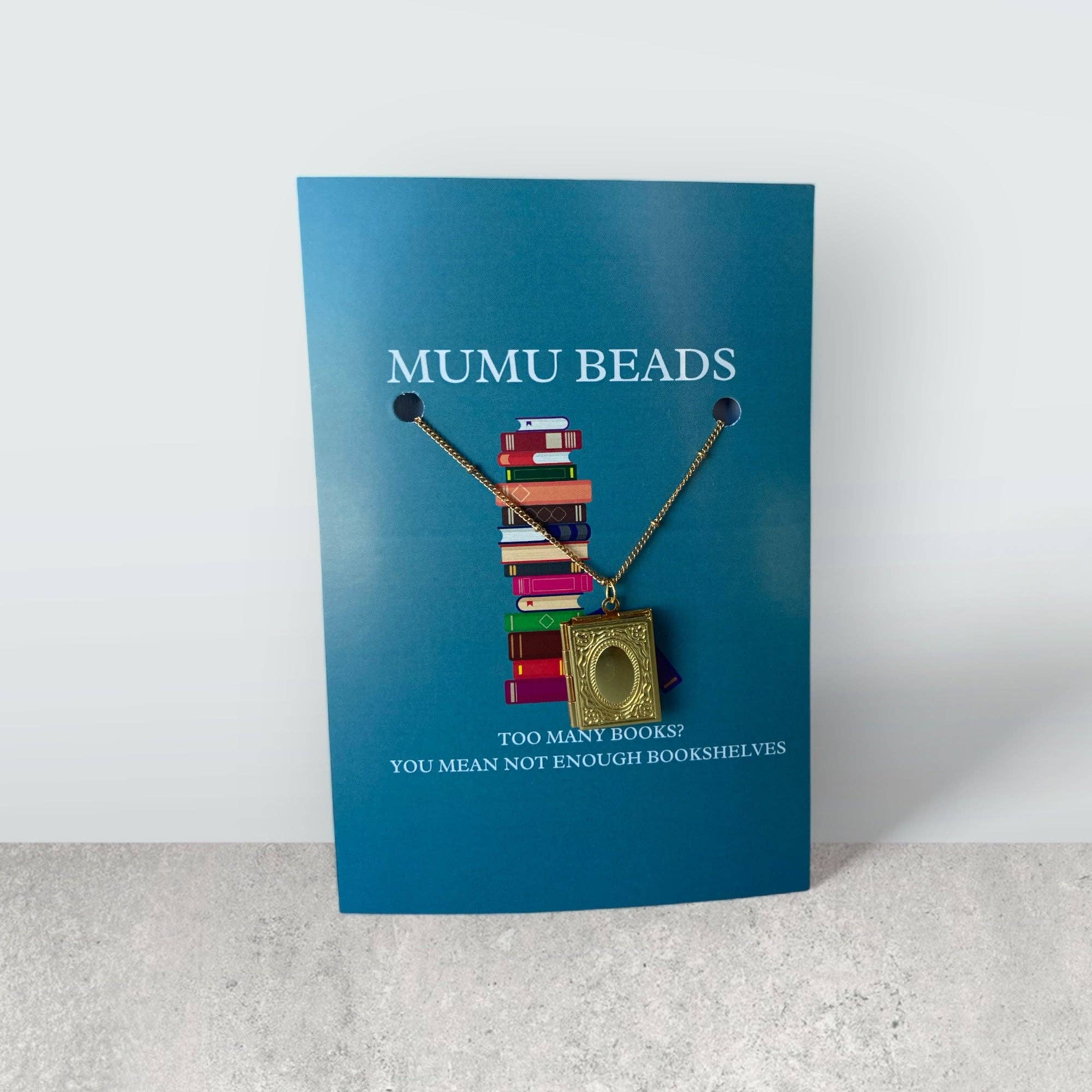 Mumu Beads - Wholesale Locket Necklace - Book Locket Necklace1