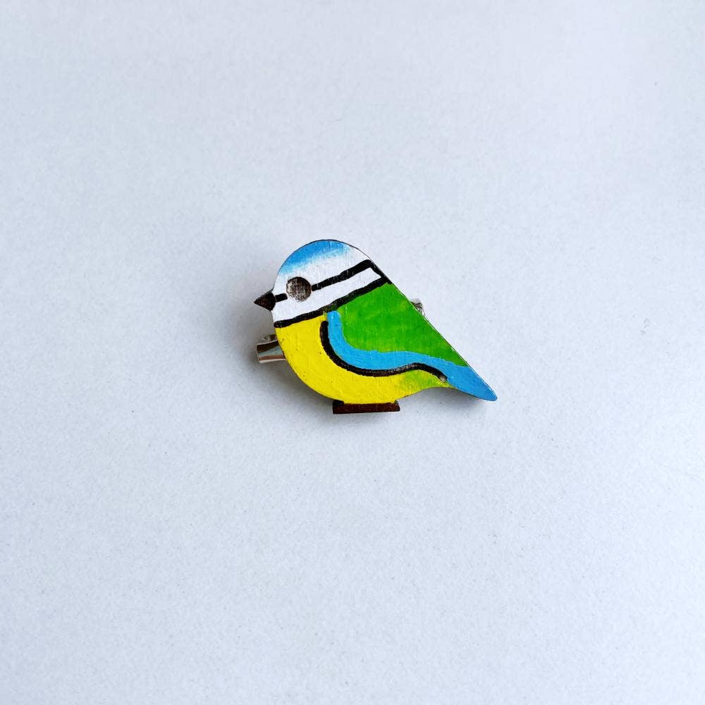 Daffodil - Vendita all'ingrosso Spille - Spilla Cincia Allegra di Legno0