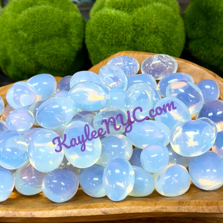 KayleeNYC - Wholesale Spiritual Stone/Crystal - Wholesale Lot 2 lbs Opalite Tumble Crystals Healing Energy2