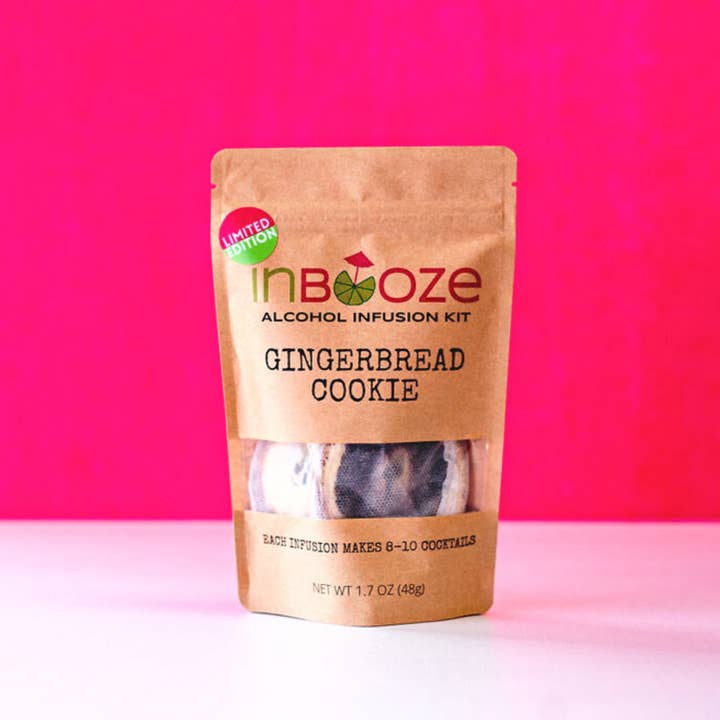 InBooze - Wholesale Cocktail mix/syrup - Gingerbread Cookie Alcohol Infusion Cocktail Kit1
