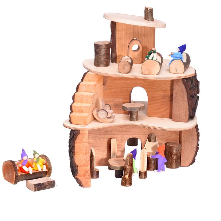 Little Poland Gallery - Wholesale Wood Toy - Kids - Magic Wood Small Tree House1