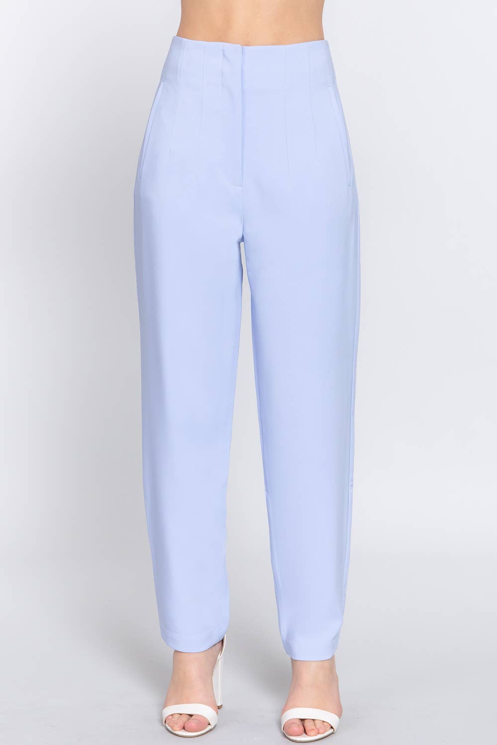 Active Basic | Active USA – Großhandel Hose – Damen – Lange Hose mit hoher Taille und Paillendetail4