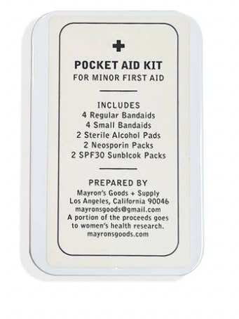 POCKET AID KIT for wholesale by Mayron's Goods + Supply