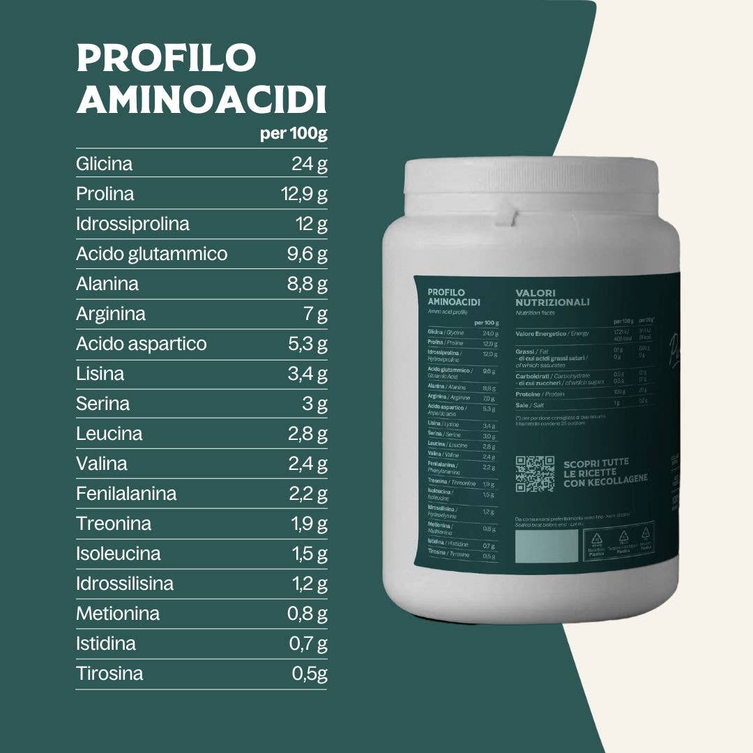 KeFood - Wholesale Protein/Superfood Powder - GRASS FED COLLAGEN WITH VIT C 500G7