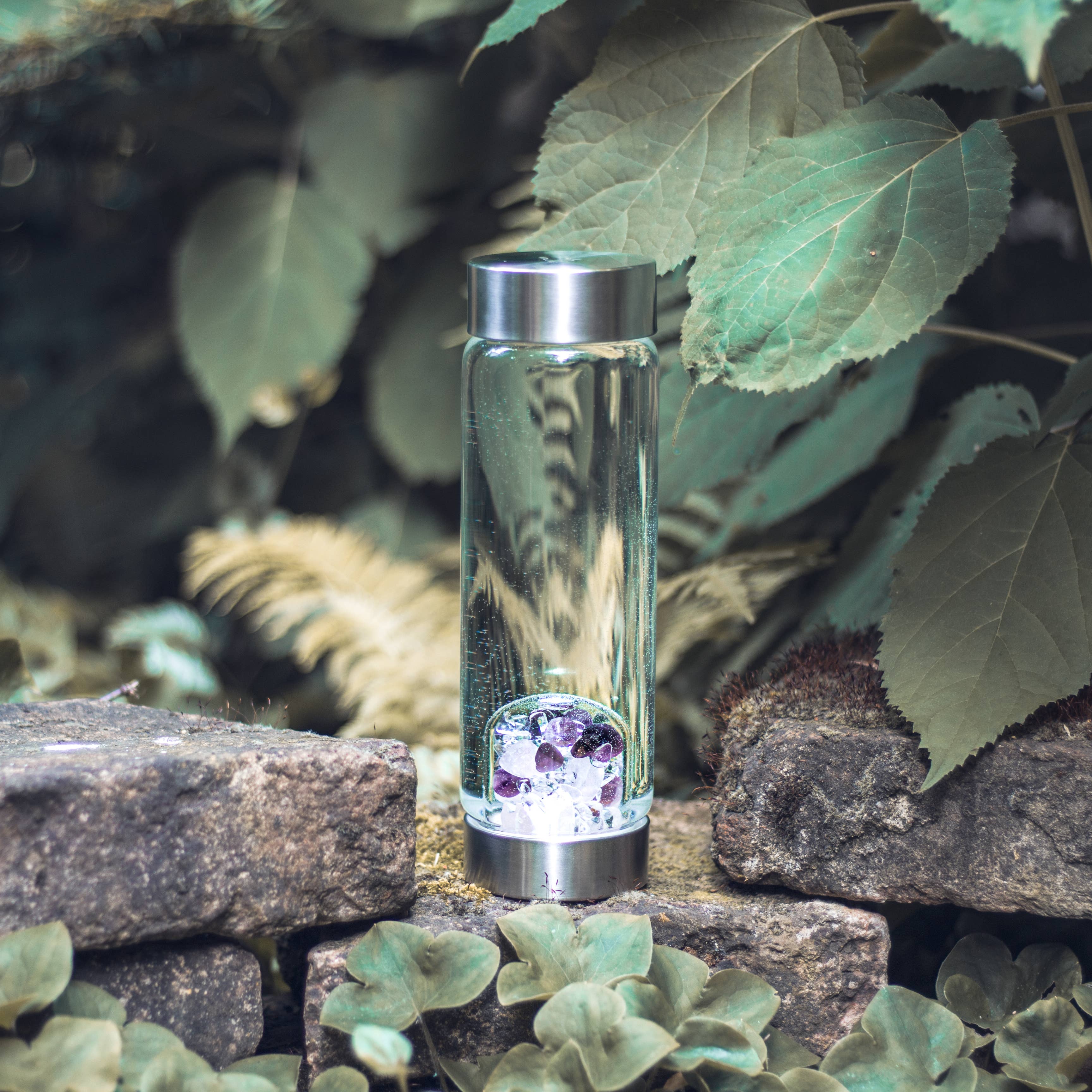 VitaJuwel - Vendita all'ingrosso Borracce - Crystal Water Bottle ViA | WELLNESS con gemme genuine4