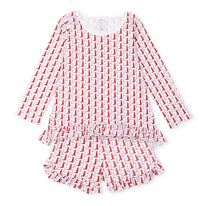 Kathryn Women's Pajama Short Set - City Boots for wholesale by Lila + Hayes