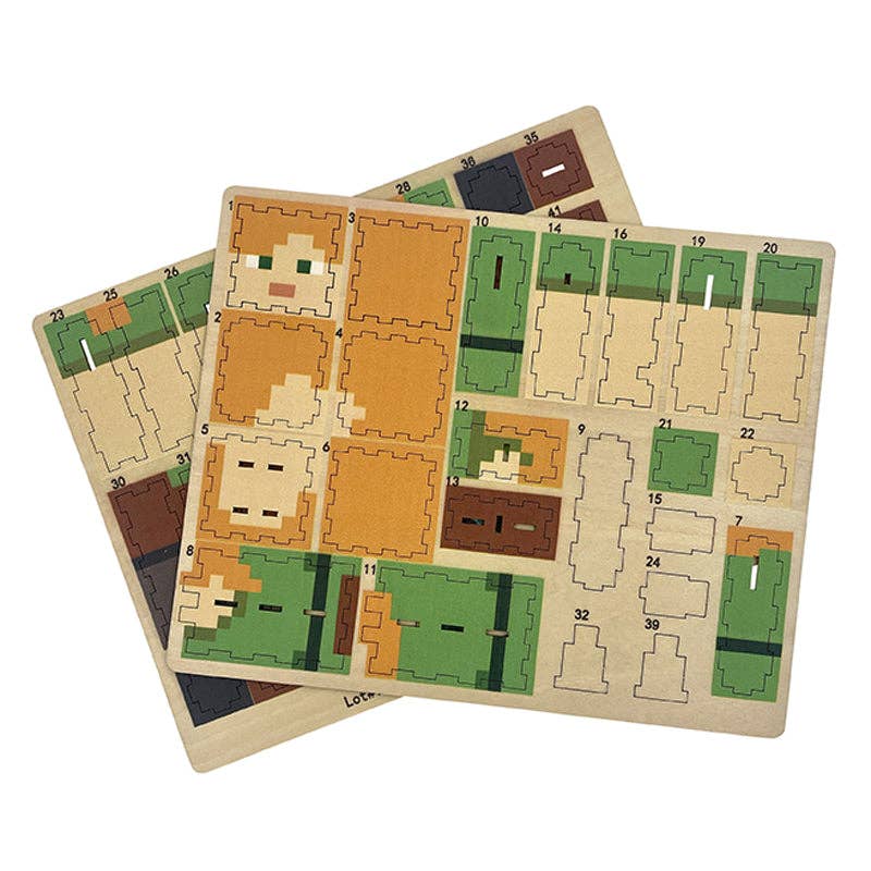 Insight Editions - #1 Pop Culture Publisher - Wholesale DIY Craft Kit - IncrediBuilds: Minecraft: Alex 3D Wood Model Kit6