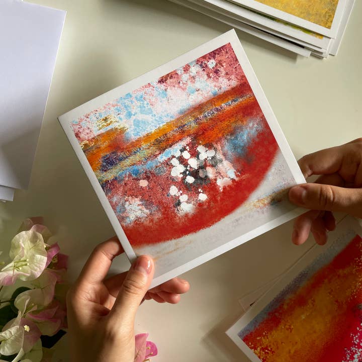 Pompei - Kunstnerisk Postkort for engroshandel hos Galerie Artwave