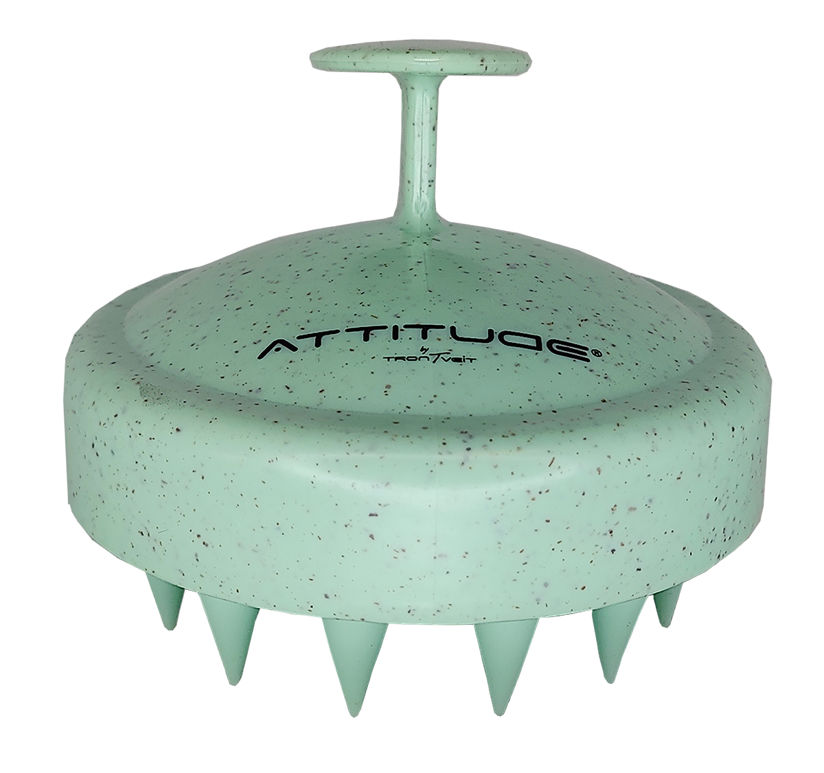 TronTveit – wholesale Hair brush/comb – PURE ATTITUDE Eco Hair Brush - Green1