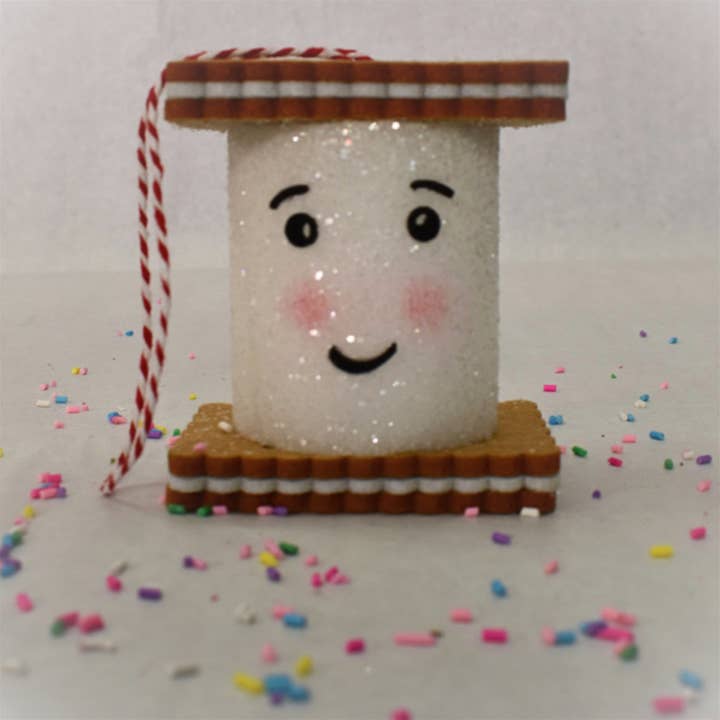 David Christopher's Collection - Wholesale Ornament - Gimme S'more Cookie Ornament 3.75"