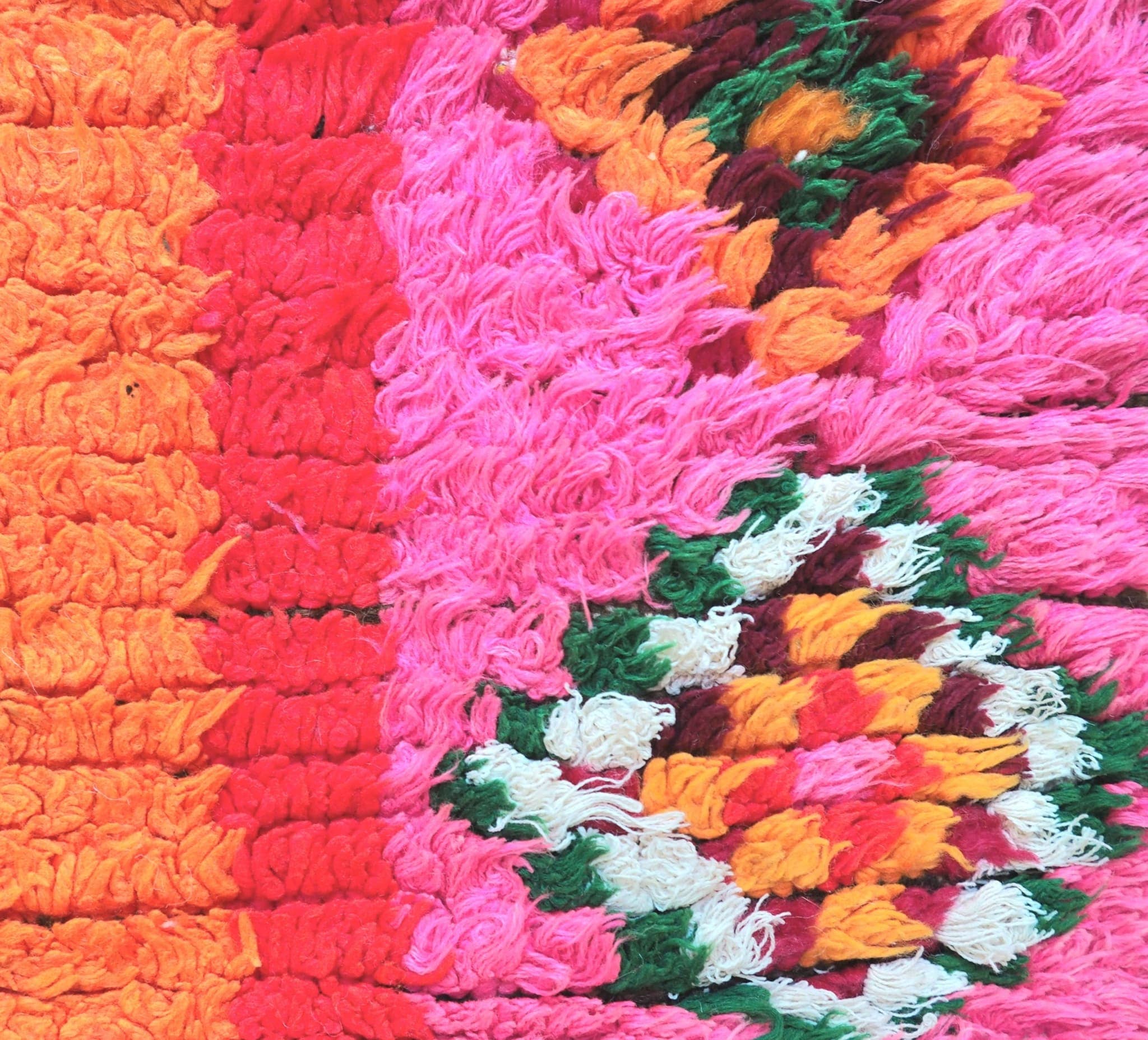 BohoVibeCraft – Tapete por atacado – Tapete colorido Beni Ourain, tapete de lã, tapetes marroquinos artesanais4