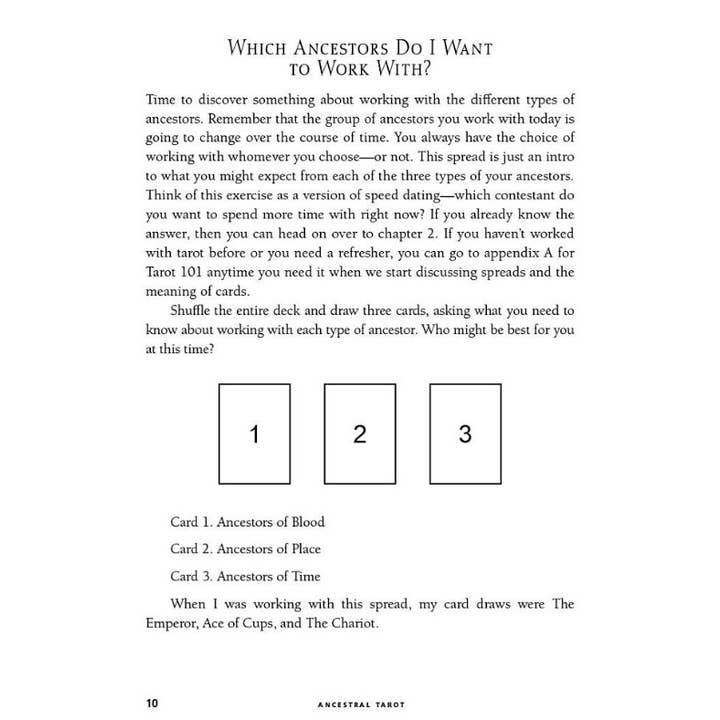 Microcosm Publishing & Distribution - Wholesale Book - Adult - Ancestral Tarot: Uncover Your Past and Chart Your Future