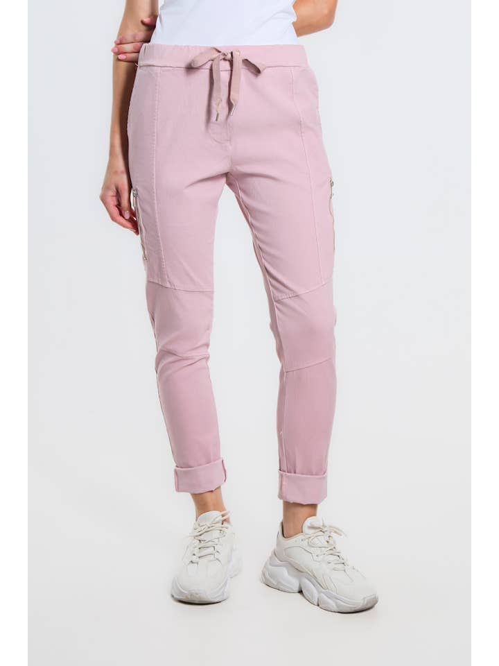 TINA Stephens Italy/Tees By Tina - Wholesale Pants - Women's - Danica Side Zipper Pant (PL155)31