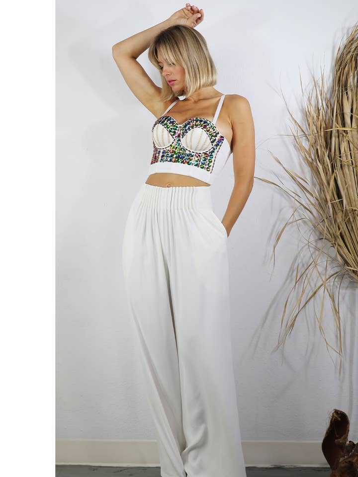 BUSTIER SEXY JEM STONE per la vendita all'ingrosso da parte di Mulla