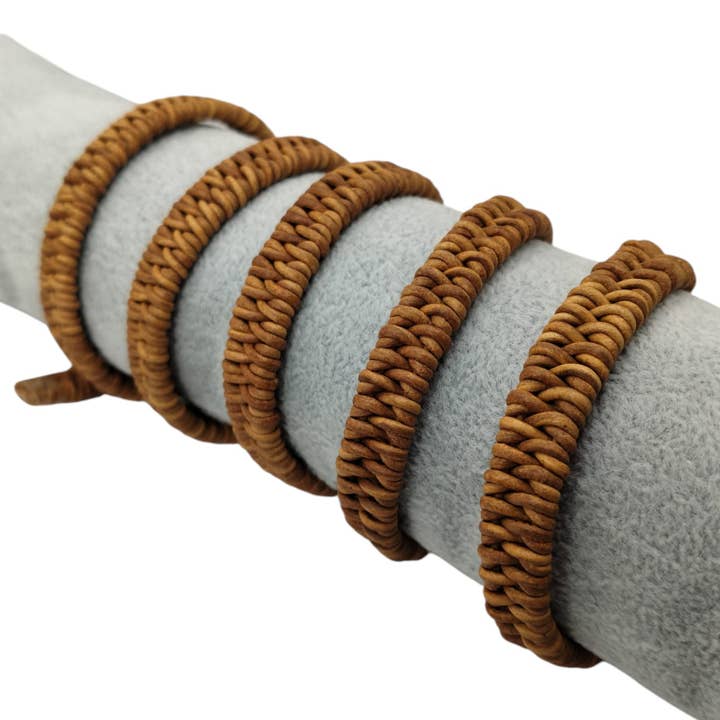 Arizona Style Oval Flettet -12*5mm-Naturlig for engroshandel hos Sun Enterprises B.V.