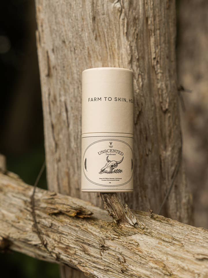 Natural Tallow Deodorant for wholesale by Tallow Twins Inc