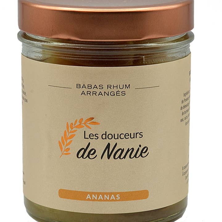 Temple Gourmand – wholesale Tårta – Baba rom arrangerad med ananas-kanel