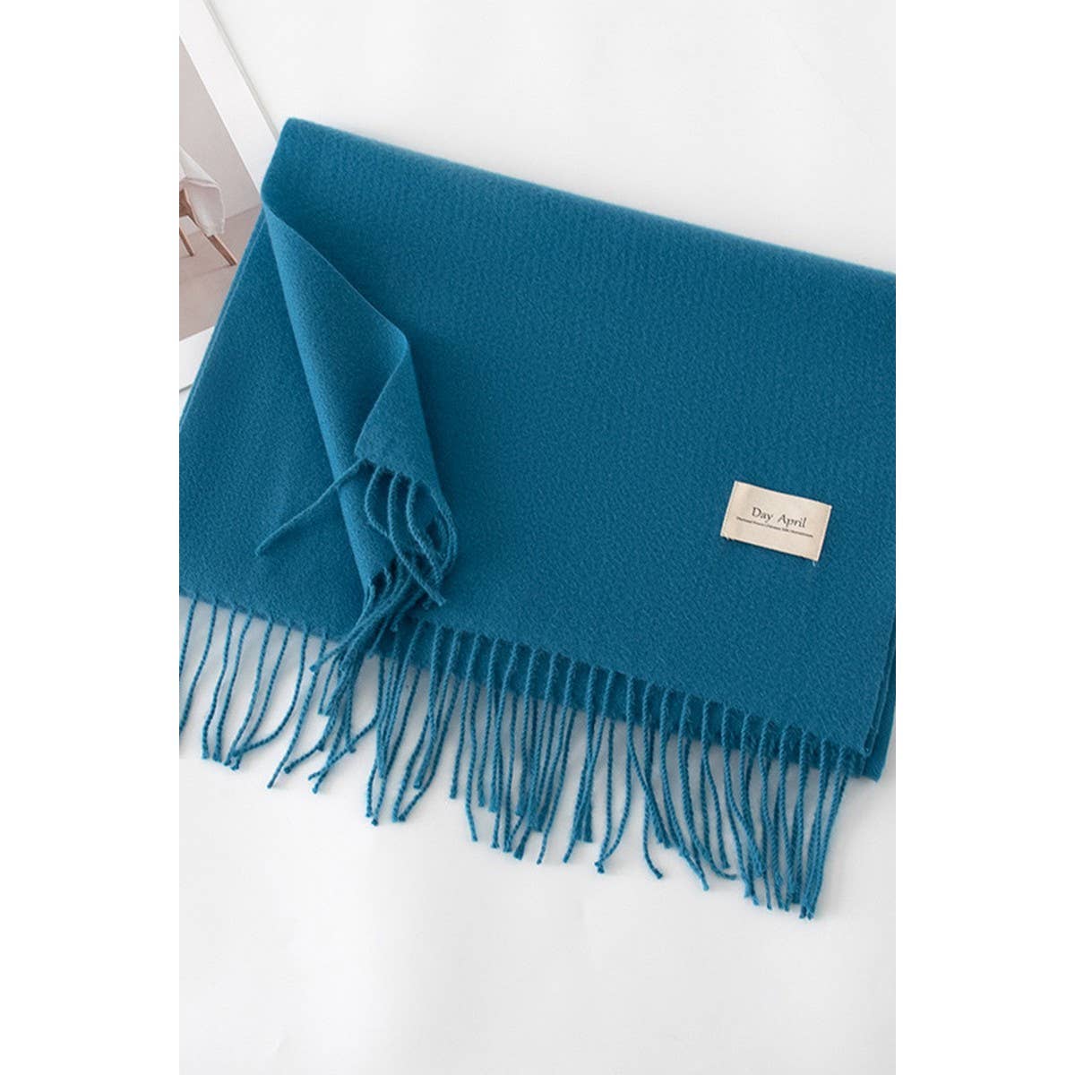 NINEXIS - Vente Écharpe – femme - CWASC1482_ÉCHARPE CHAUDE DE COULEUR UNIE À COL CHÂLE40