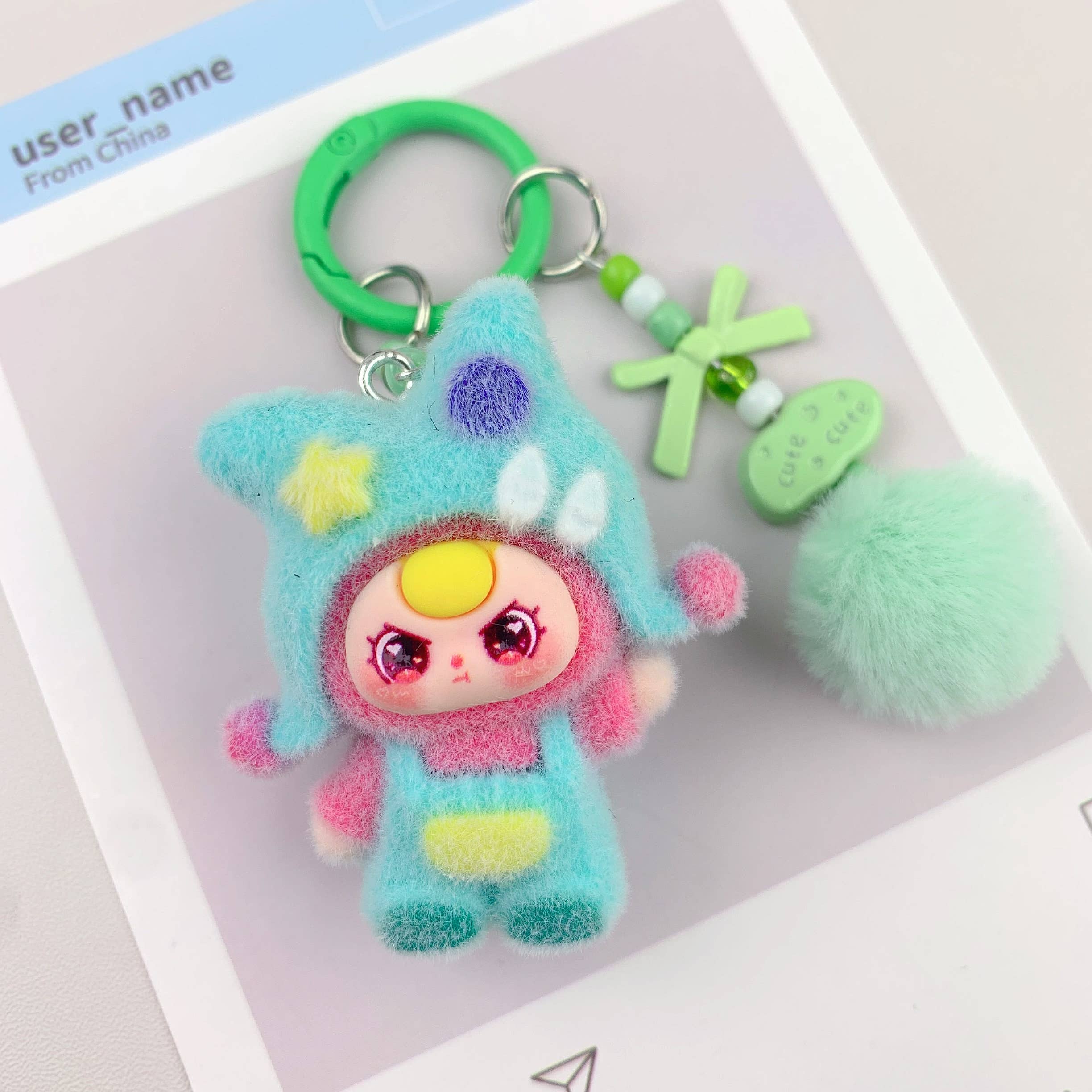 Lilyrosy（Duty free) - Wholesale Doll - Kids - Baby three keychain, gifts for her, holiday gifts2