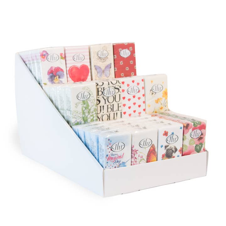 Boston International - Wholesale Retailer Display - Paper & Novelty - Pocket Tissue Counter Display
